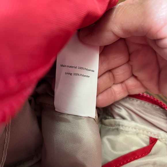 KIPLING MEDIUM SIZED RED BACKPACK. VERY GOOD PRELOVED. - Picture 9 of 15